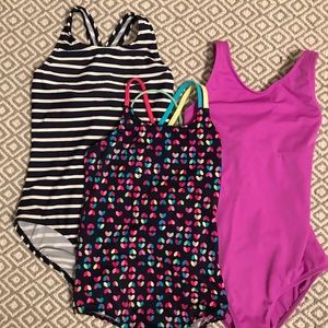 2 Lands End Swimsuits - Size 10